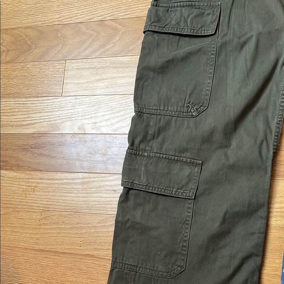 Zara Green Cargo Pants - Picture 5 of 8
